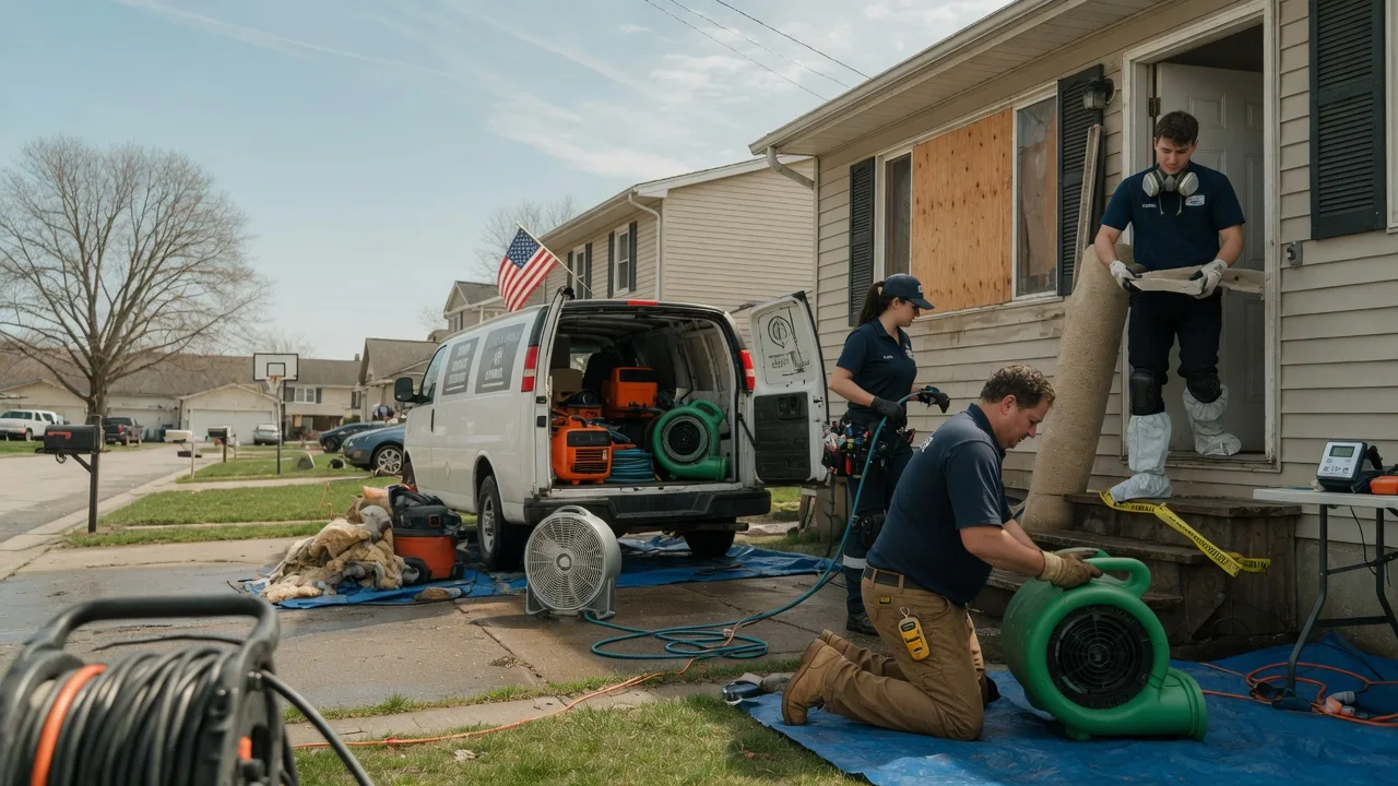 Water Damage Restoration in Cokeburg, PA near me